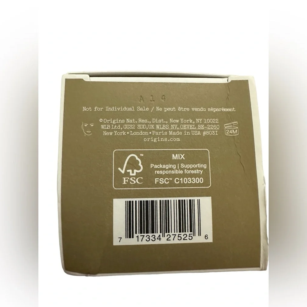 Origins brand new